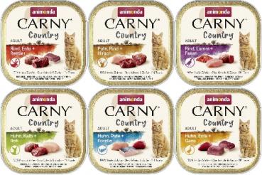 32 x Animonda Carny Country 100g Schale